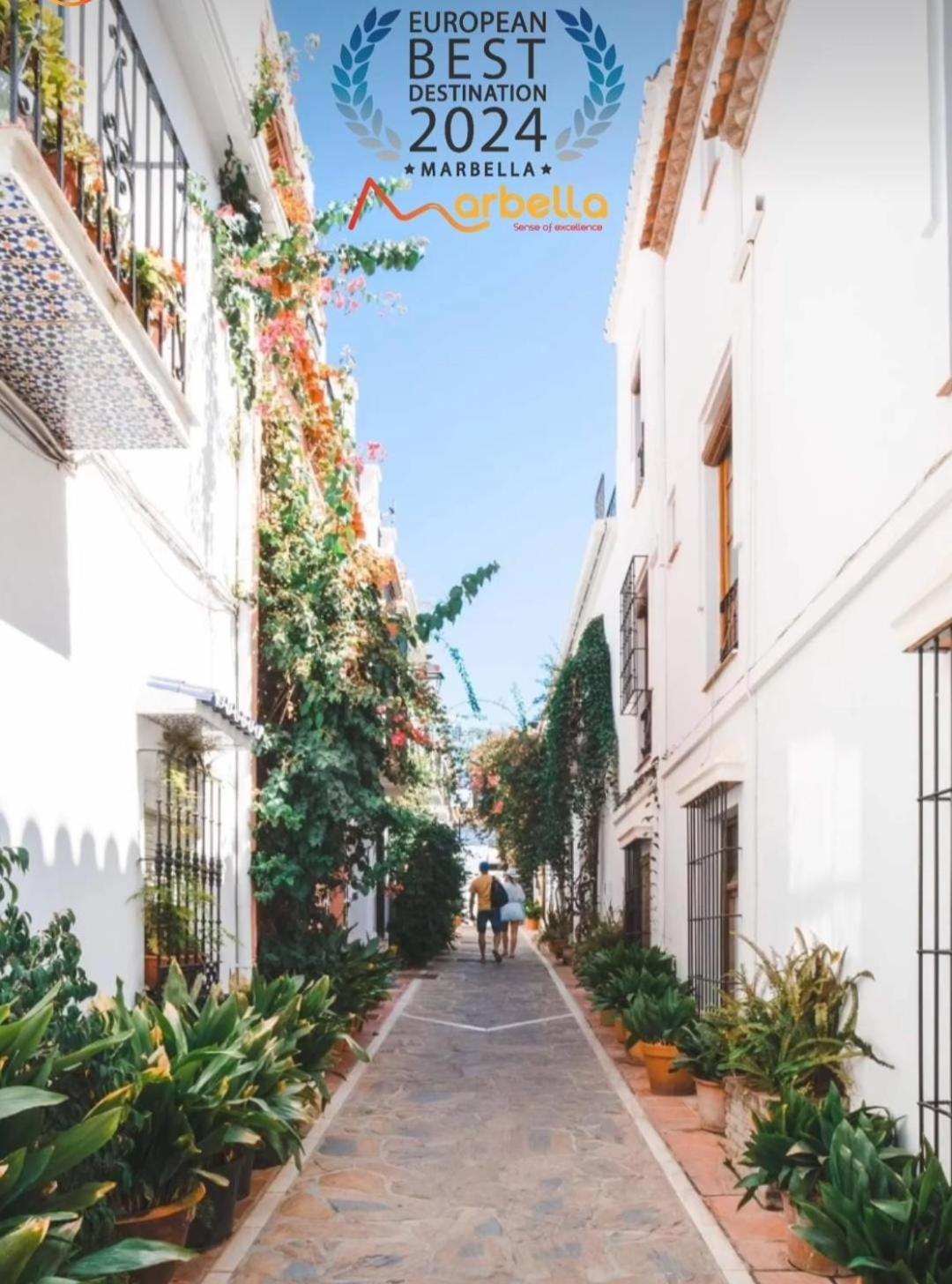 Amazing Front Sea View Studio. Marbella Centre Esterno foto